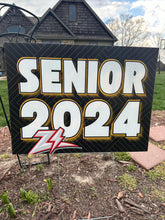Load image into Gallery viewer, Zizzer Class of 2024 Yard Signs
